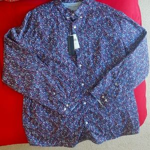 Banana Republic Luxe Poplin Slim Fit Men's Shirt